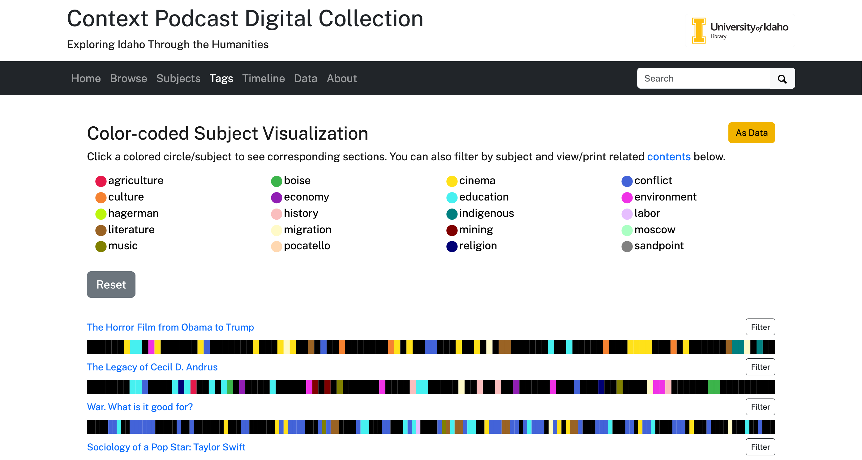 100+ Podcast Collection project screenshot