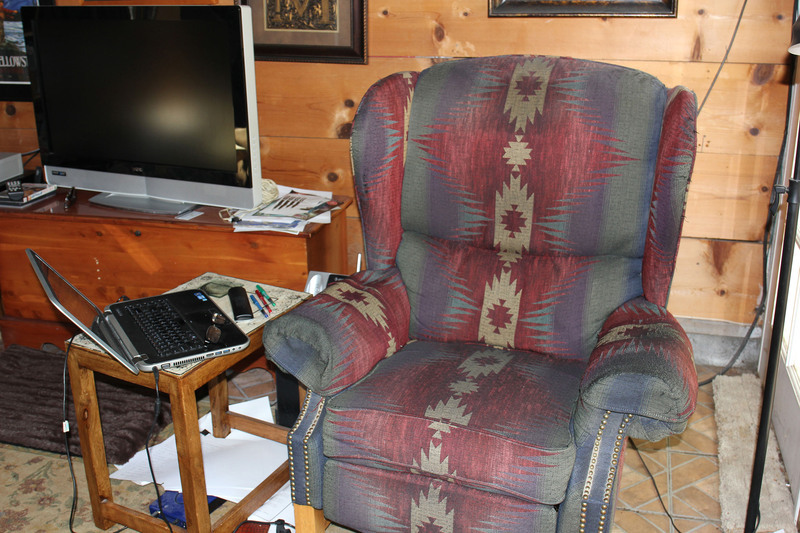 James McMichael's chair