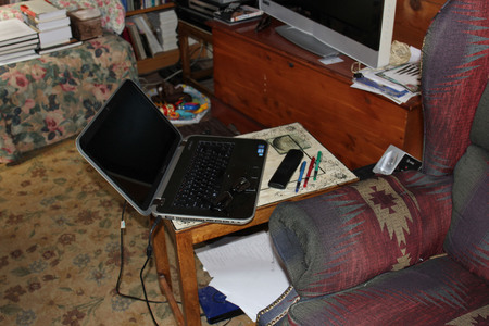 James McMichael's computer